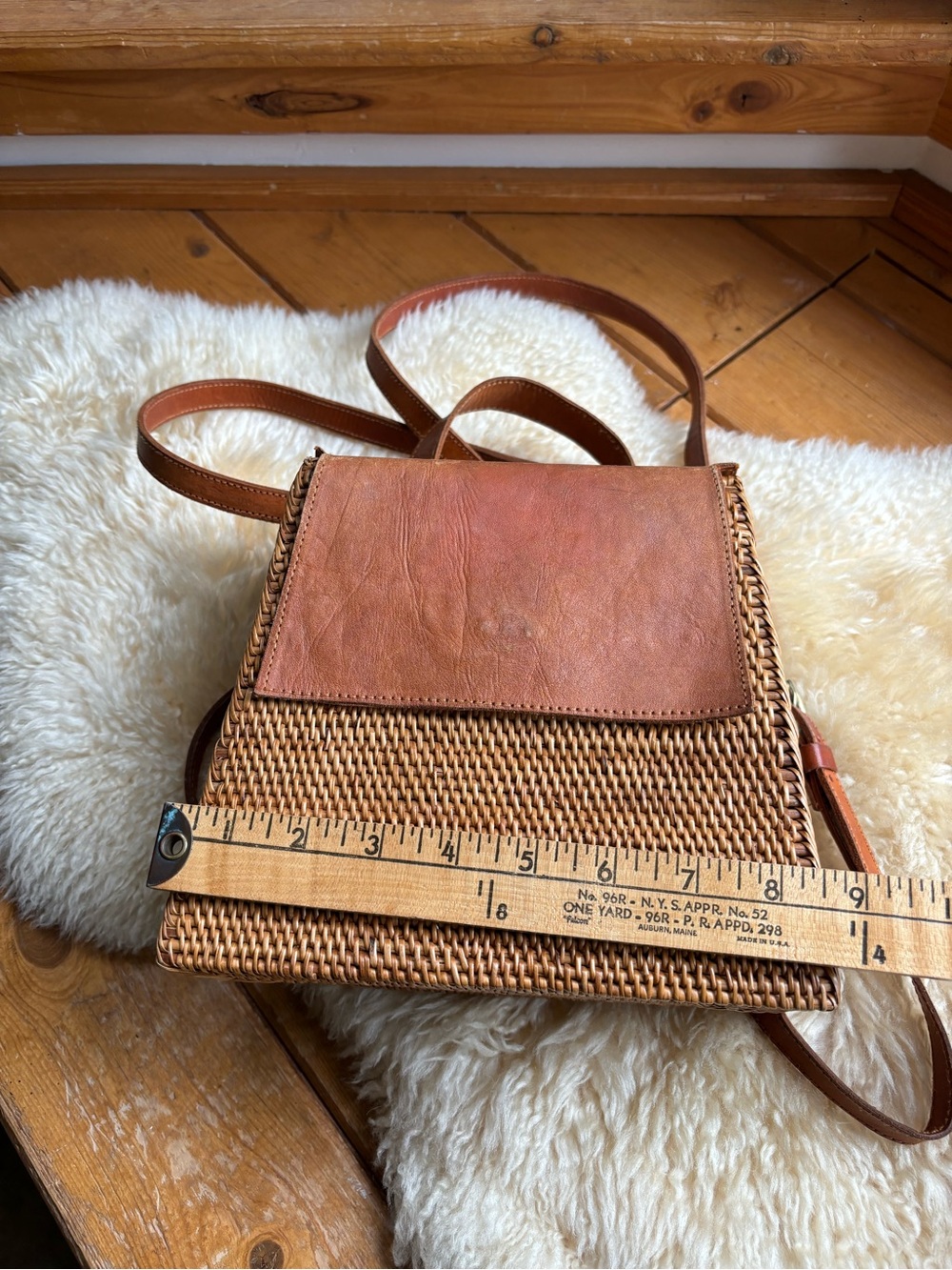 Vintage Woven Basket Purse - Picture 12 of 12